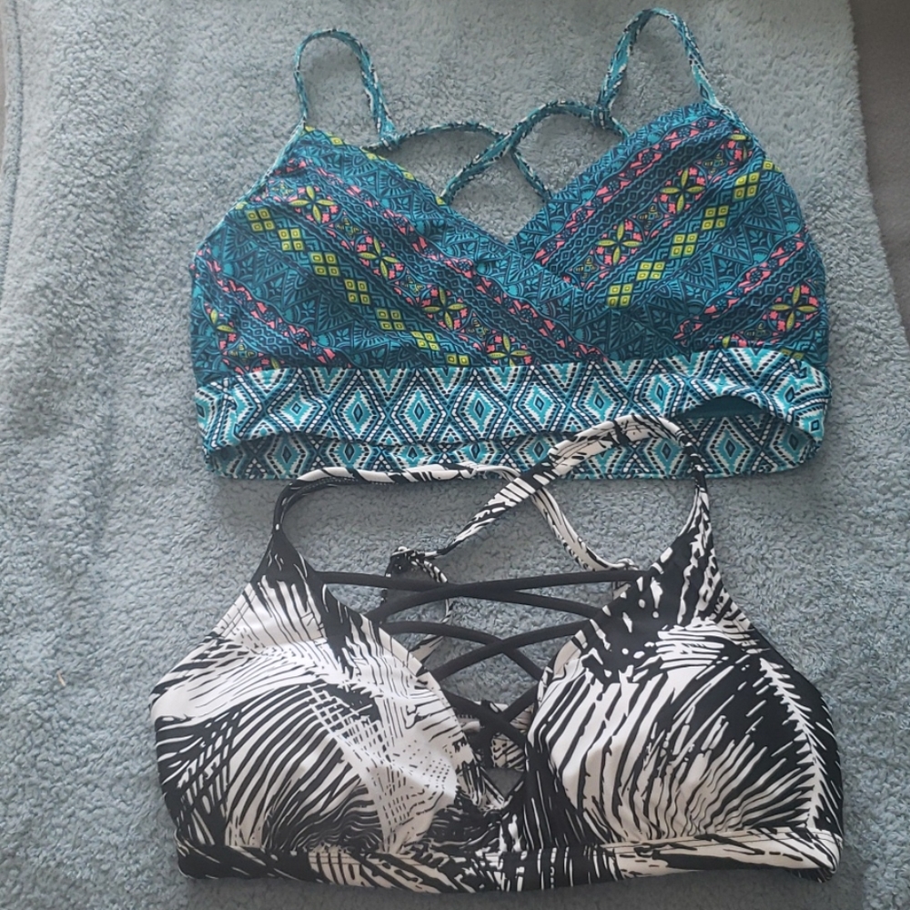 Costal Blue Bikini top lot